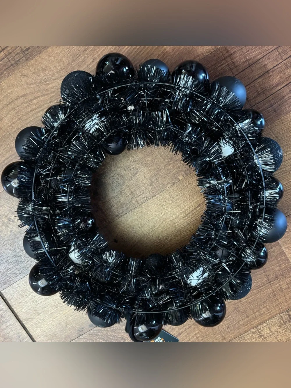 Hyde & eek! Boutique Halloween door wall wreath NEW NWT 17 in shatterproof